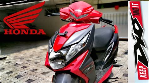 Honda Dio BS6 Walkaround Review STD Sports Red Facelift YouTube