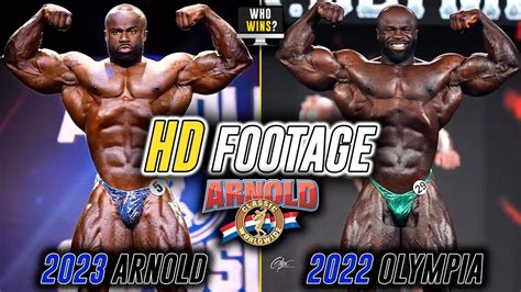 Hd Footage 🎥 Samson Dauda 2023 Arnold Classic 1st Vs 2022 Mr Olympia 6th Who Wins Youtube