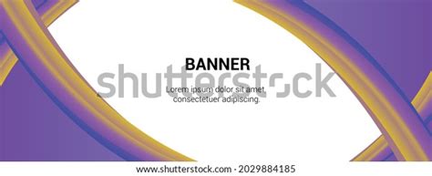 This Banner Template This Banner Purple Stock Vector (Royalty Free ...