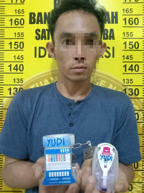 Miliki 45 Paket Sabu Yudi Berhasil Diamankan Satresnarkoba Bateng