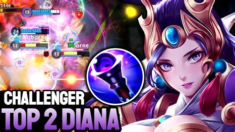 Wild Rift Diana Top 2 Diana Gameplay Challenger Ranked Youtube