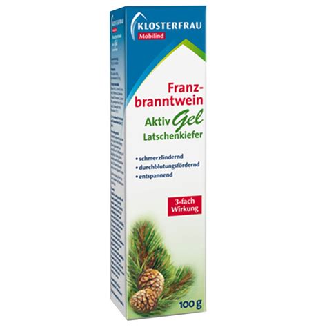 KLOSTERFRAU Franzbranntwein Latschenkiefer Gel 100 G Shop Apotheke