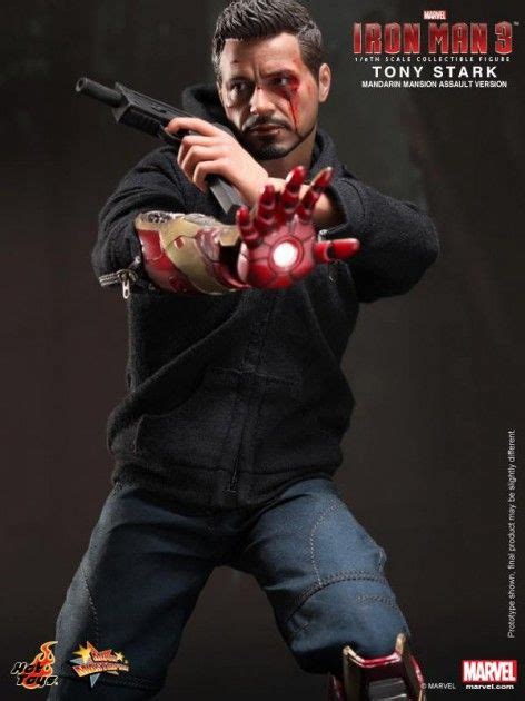 Hot Toys Armorless Iron Man Figure Tony Stark The Mechanic Collectible Figurine Hot Toys