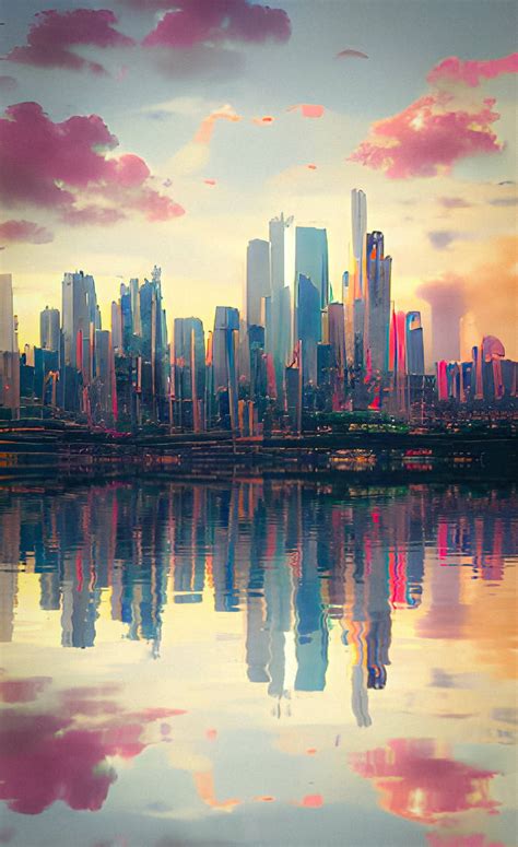 City Skyline by Serendigity-Art on DeviantArt