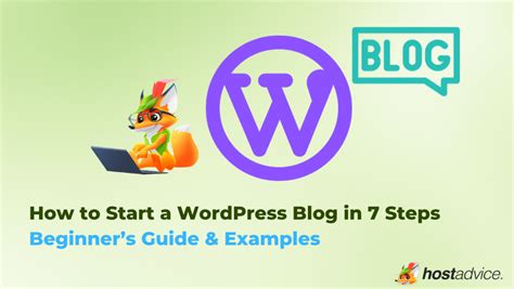 How To Start A Wordpress Blog In Steps