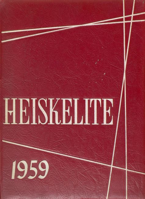 1959 yearbook from North Hagerstown High School from Hagerstown, Maryland