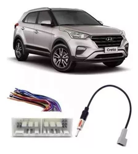 Kit Chicote Plug De Radio E Adaptador Antena Hyundai Creta MercadoLivre