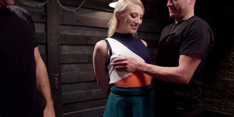 Masochistic Blonde Slave Trained In Dungeon Tnaflix