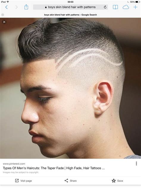 45 best Hair Tattoos Men images on Pinterest | Hair tattoos, Boy cuts ...