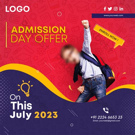 Creative Back To School Offer Template Psd Free Download Pikbest