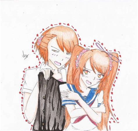 El Amor Del OrgulloDibujo De Osana Y Osano Najimi Yandere Simulator