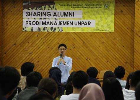 Berbagi Ilmu Dan Pengalaman Dalam Sharing Alumni Jurusan Ilmu Manajemen