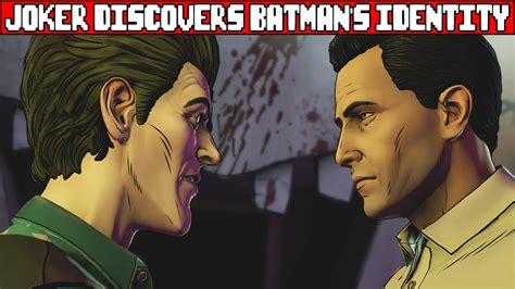 Joker Discovers Batmans Identity Batman Telltale Season 2 Episode 4