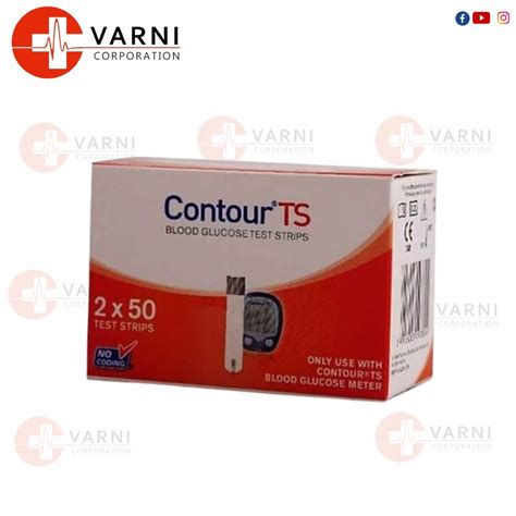 Contour Ts Blood Glucose Test Strip At Rs Box Gota