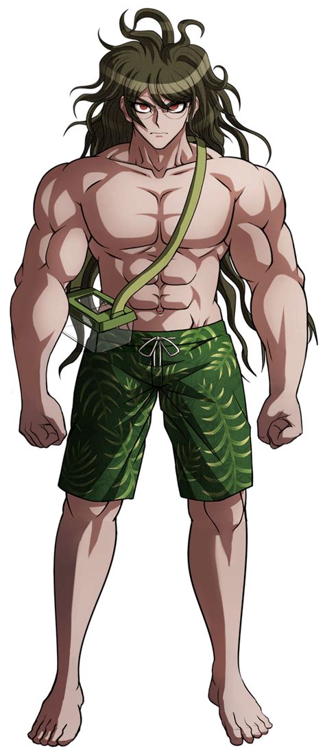 Gonta Gokuhara Swimsuit Fullbody Sprite Edit By Biggestdummyhead On