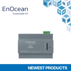 Mouser Electronics Signs Global Distribution Agreement With EnOcean For