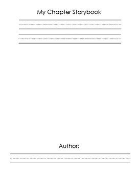 Chapter Storybook Blank By Perfect Penmanship Shop Tpt