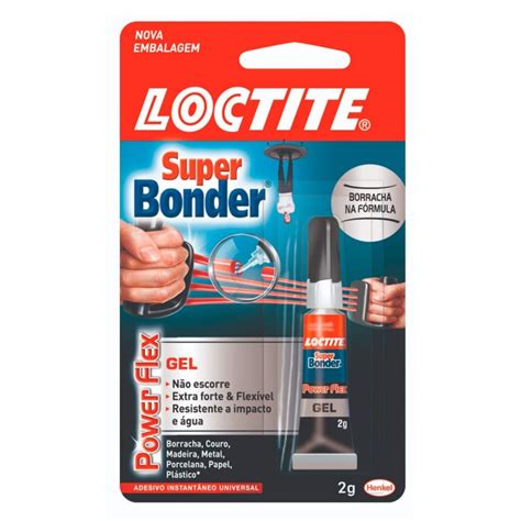 Super Bonder Power Flex Gel G Loctite Glacon Inform Tica