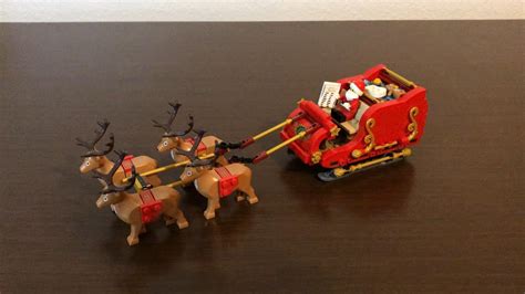 Lego Santa S Sleigh Set Review YouTube