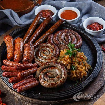 Колбаски для жарки. Свежие ягоды, Для фритюра