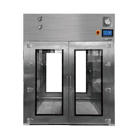 Cleanroom Stainless Steel Double Door Laminar Flow Dynamic Pass Box