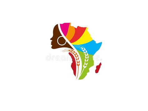 African Women Farm Logo Design Vector Stock Vector - Illustration of ...