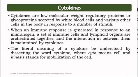 Cytokines And Cytokine Receptors By Dr Maknikar Youtube