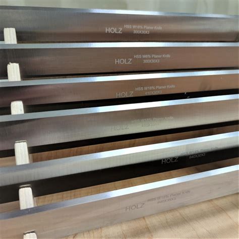 Строгальный нож HOLZ HSS 18%W 640х30х3 для рейсмуса, фуганка - купить ...