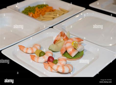 Luxury food in luxury restaurant Stock Photo - Alamy