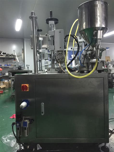 Plastic Laminated Tube Filling Ultrasonic Sealing Machine Semi