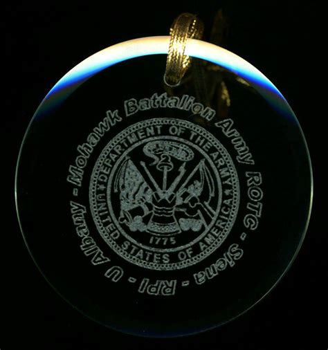 Personalized Military Ornament