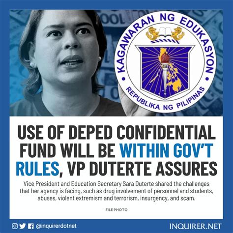 Despite Vice President Sara Dutertes Justification Senator Risa