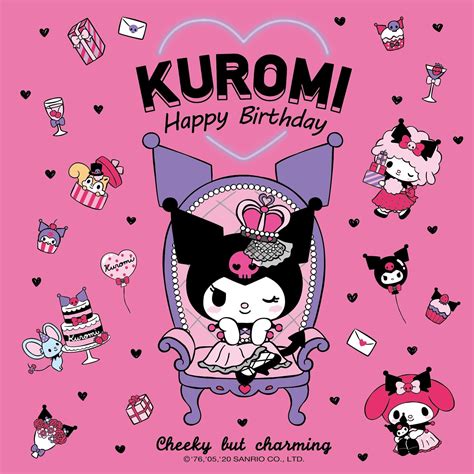 #Kuromi #HappyBirthday | Hello kitty pictures, Hello kitty iphone wallpaper, Hello kitty decorations