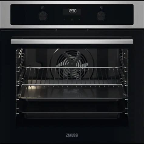 Zanussi Built In Electric Oven With Fan 60 Cm Stainless Steel ZOHKD4X1A