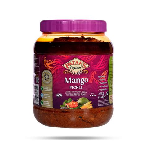 Patak S Mango Pickle Hot Kg Hallans