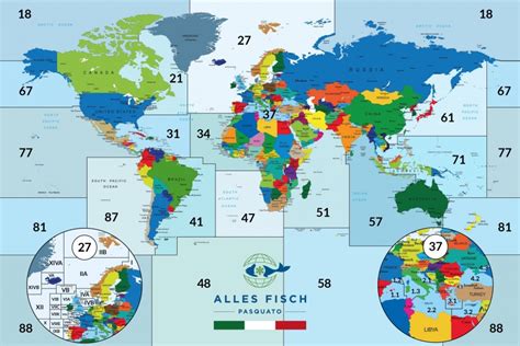 Mappa Zone Fao Alles Fisch