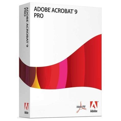 Acrobat 9 Pro | Adobe software, Adobe acrobat, Adobe photoshop elements