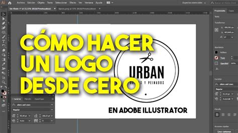 C Mo Hacer Un Logo Desde Cero En Adobe Illustrator Youtube