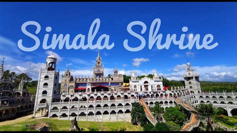 Simala Shrine In Sibonga Cebu The Miraculous Castle Church Youtube