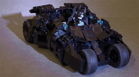 custom built lego tumbler batmobile Mk 2 INSTRUCTIONS Building Toys ...