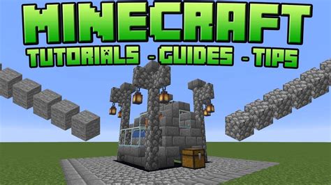 Minecraft Cobblestone Smooth Stone Generator Tutorial Youtube