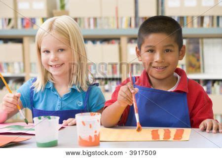 Two Students Art Class Image & Photo (Free Trial) | Bigstock