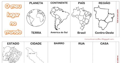 Geografia O Meu Lugar No Mundo