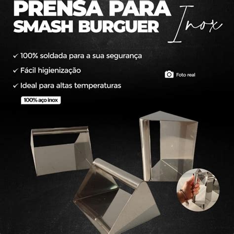 Prensa Smash Burger Durinox