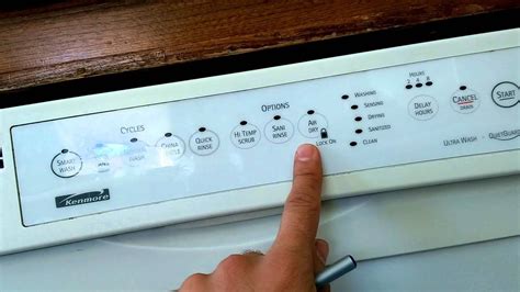 Kenmore Elite Dishwasher Troubleshooting