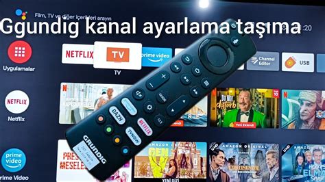 Grundig Android Tv Kanal Arama Ta Ma Youtube