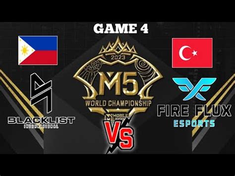 GAME 4 BLACKLIST INTERNATIONAL VS FIRE FLUX ESPORTS KNOCKOUT STAGE