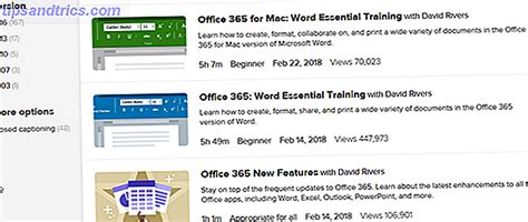 Aprenda Microsoft Office con estos 20 Tutoriales en línea videos y cursos