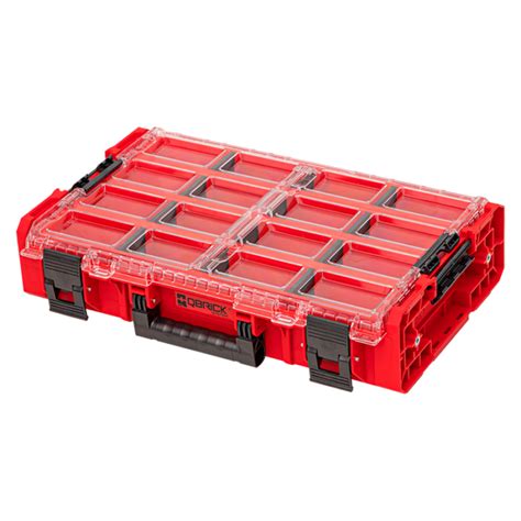 Qbrick System ONE Organizer XL 2 0 Long Bin RED Ultra HD Custom