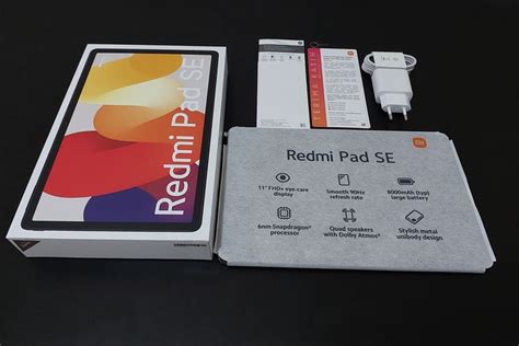 Foto Unboxing Dan Hands On Xiaomi Redmi Pad SE Tablet Dengan Layar